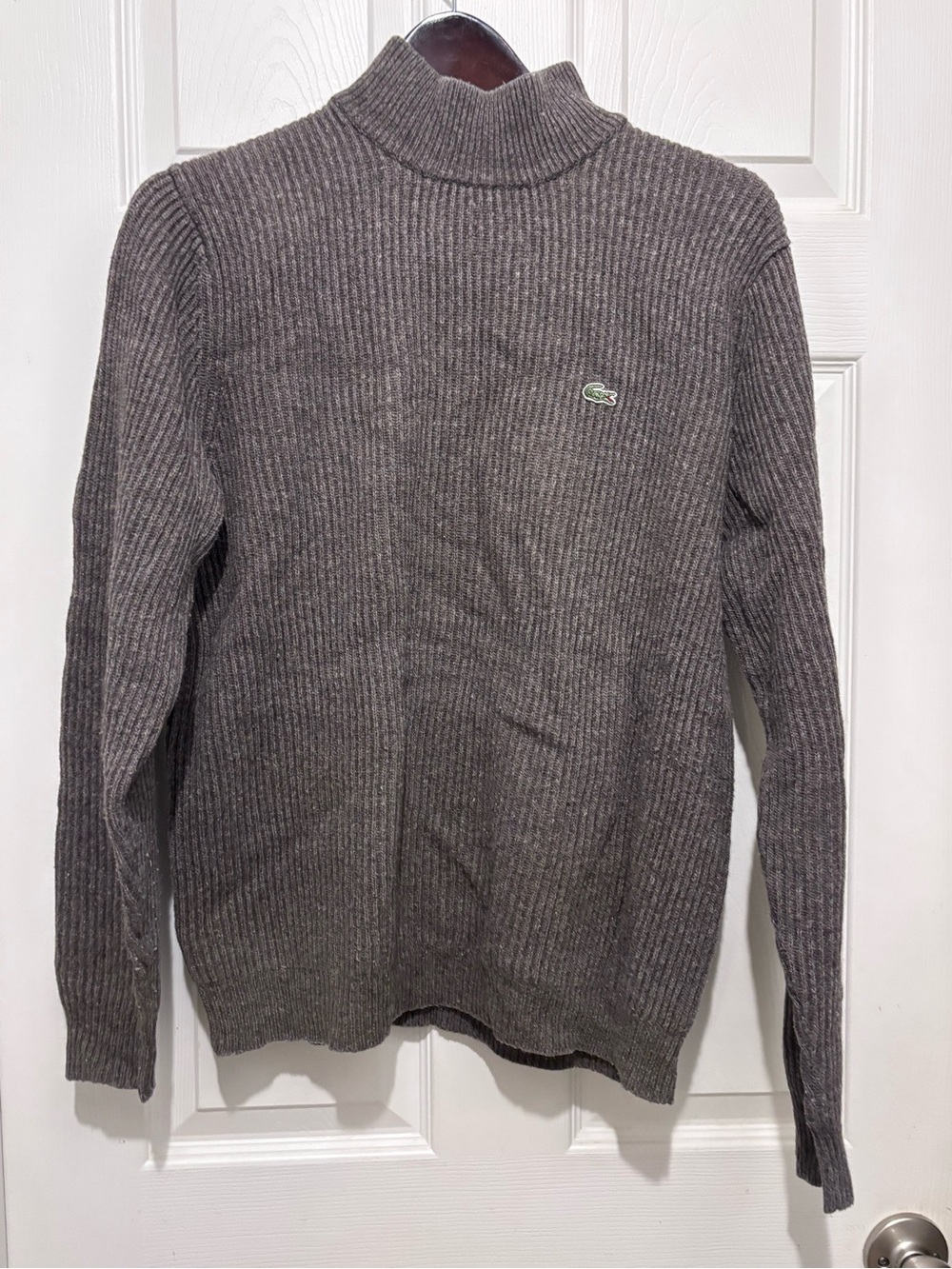 Lacoste mock neck sweater